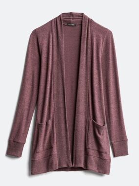 Market & Spruce Heather Brushed Knit Two Pocket Cardigan Size Medium